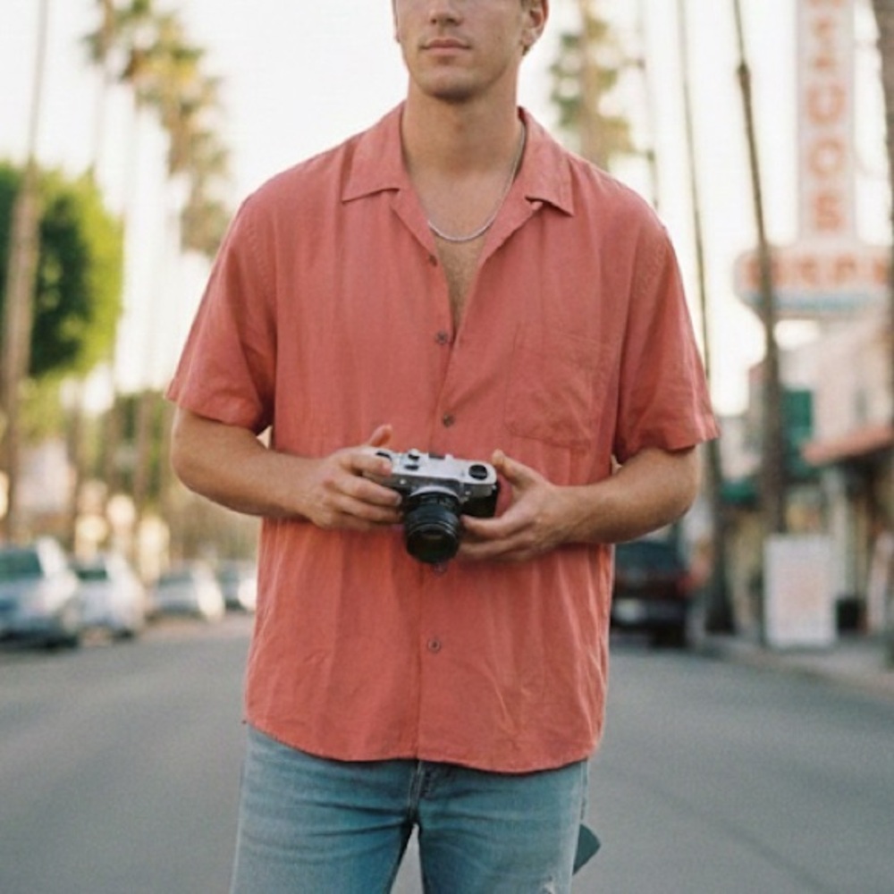 Nautica Button Down Short Sleeve Shirt